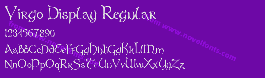 Virgo Display RegularPreview Virgo Display RegularPreview