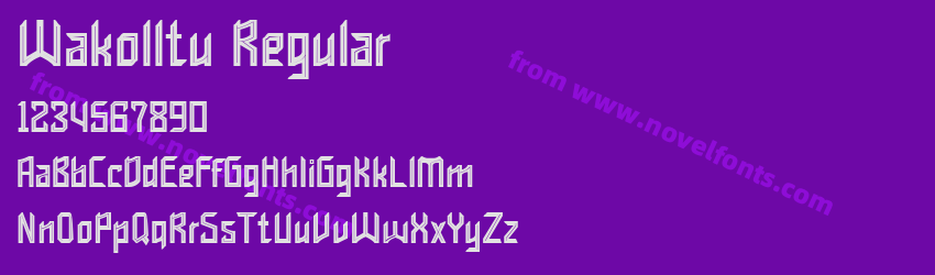 Wakolltu RegularPreview Wakolltu RegularPreview