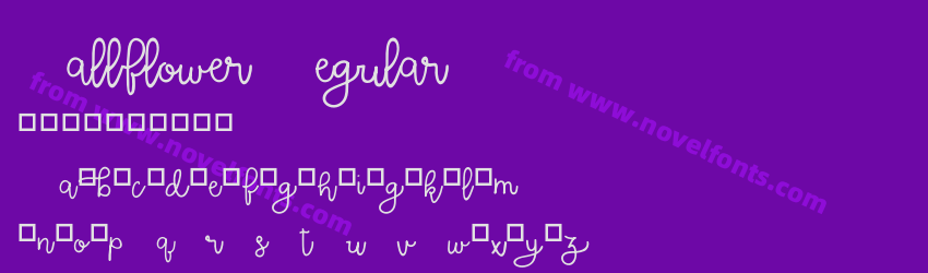 Wallflower RegularPreview Wallflower RegularPreview