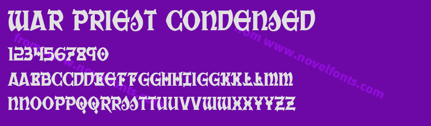 War Priest CondensedPreview War Priest CondensedPreview