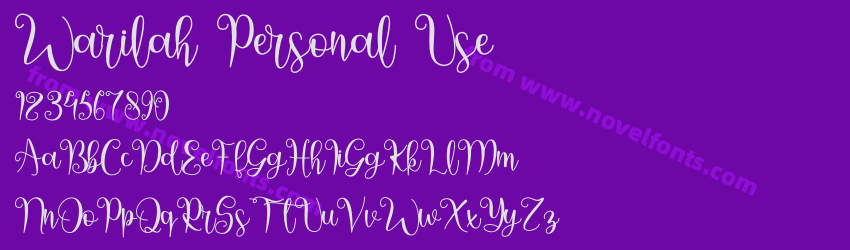 Warilah Personal UsePreview Warilah Personal UsePreview