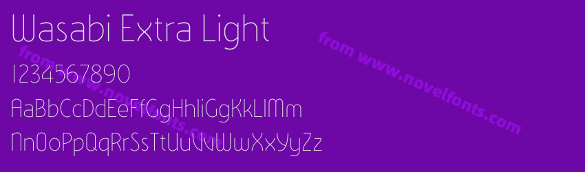 Wasabi Extra LightPreview Wasabi Extra LightPreview
