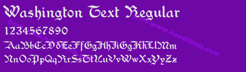 Washington Text RegularPreview Washington Text RegularPreview