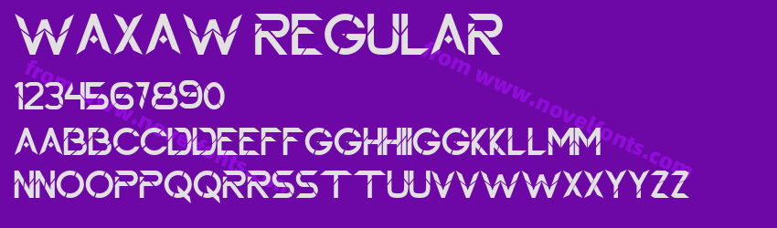 Waxaw RegularPreview Waxaw RegularPreview