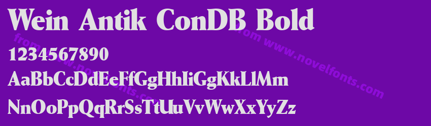 Wein Antik ConDB BoldPreview Wein Antik ConDB BoldPreview