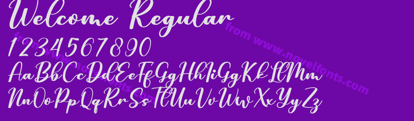 Welcome RegularPreview Welcome RegularPreview