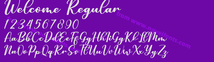 Welcome RegularPreview Welcome RegularPreview