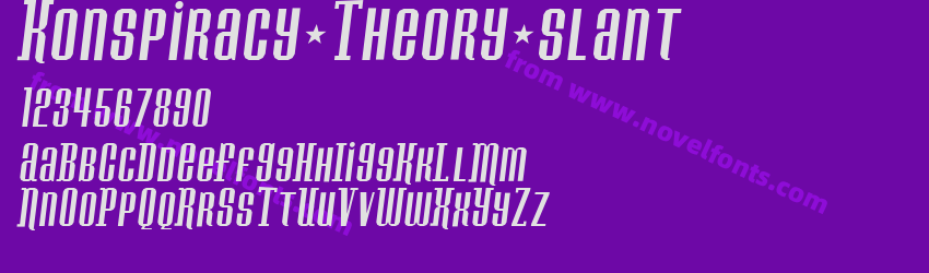 Konspiracy Theory slantPreview