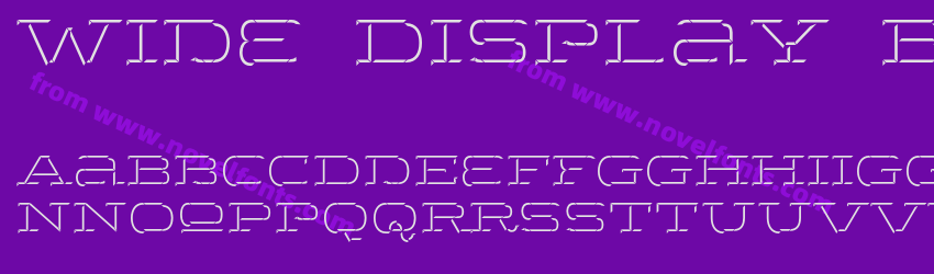 Wide Display Bold 3D UpPreview Wide Display Bold 3D UpPreview