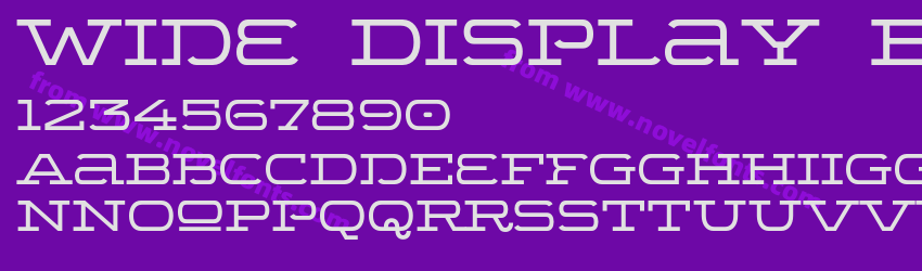 Wide Display BoldPreview Wide Display BoldPreview