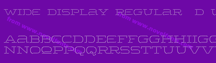 Wide Display Regular 3D UpPreview Wide Display Regular 3D UpPreview