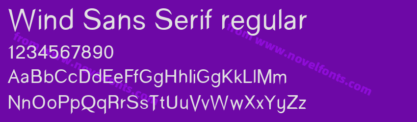 Wind Sans Serif regularPreview Wind Sans Serif regularPreview