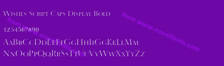 Wishes Script Caps Display BoldPreview Wishes Script Caps Display BoldPreview