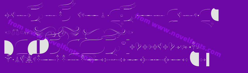 Wishes Script Ornaments DisplayPreview Wishes Script Ornaments DisplayPreview