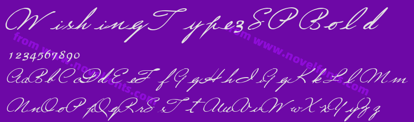 Wishing Type3 SP BoldPreview Wishing Type3 SP BoldPreview