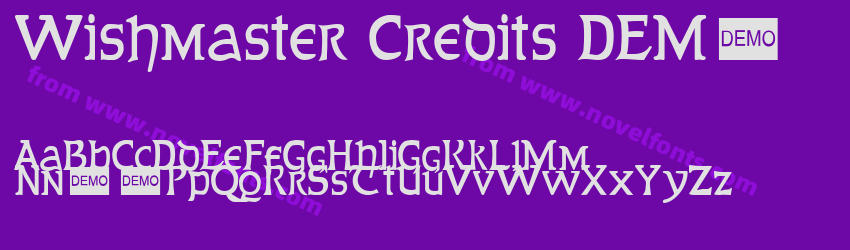 Wishmaster Credits DEMOPreview Wishmaster Credits DEMOPreview