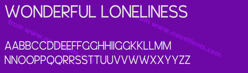 Wonderful LonelinessPreview Wonderful LonelinessPreview