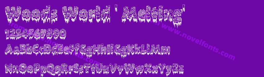 Woods World ' Melting'Preview Woods World ' Melting'Preview