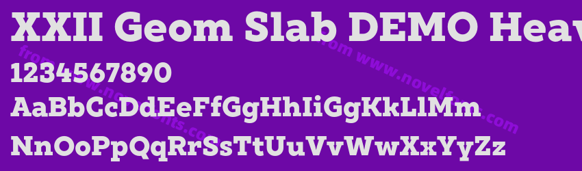 XXII Geom Slab DEMO HeavyPreview XXII Geom Slab DEMO HeavyPreview