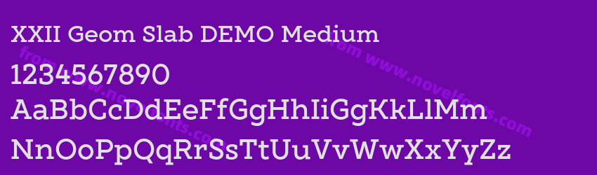 XXII Geom Slab DEMO MediumPreview XXII Geom Slab DEMO MediumPreview