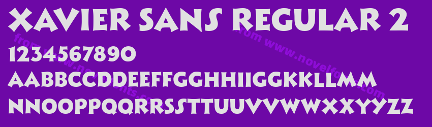 Xavier Sans Regular 2Preview Xavier Sans Regular 2Preview