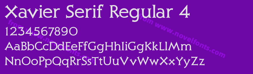Xavier Serif Regular 4Preview Xavier Serif Regular 4Preview