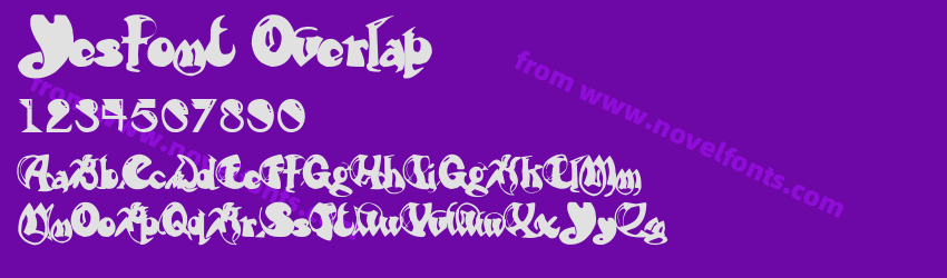 Yesfont OverlapPreview Yesfont OverlapPreview