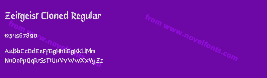 Zeitgeist Cloned RegularPreview Zeitgeist Cloned RegularPreview