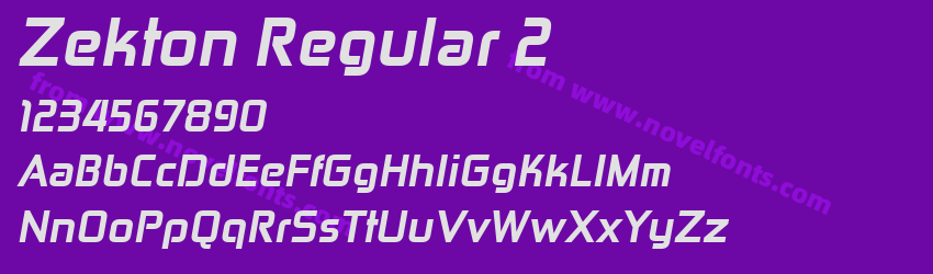Zekton Regular 2Preview Zekton Regular 2Preview