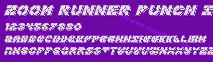 Zoom Runner Punch ItalicPreview Zoom Runner Punch ItalicPreview