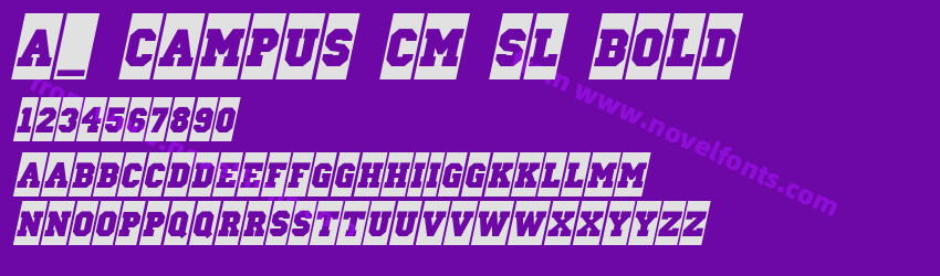 a_ Campus Cm Sl BoldPreview a_ Campus Cm Sl BoldPreview