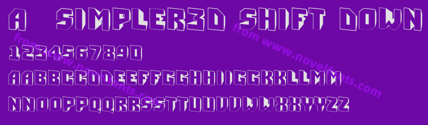 a_ Simpler3D Shift DownPreview a_ Simpler3D Shift DownPreview