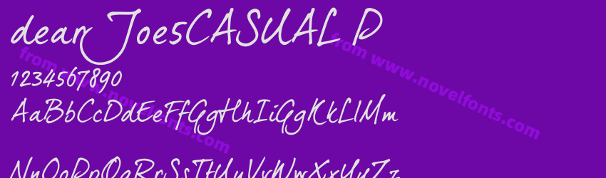 dear Joe5CASUAL PPreview dear Joe5CASUAL PPreview