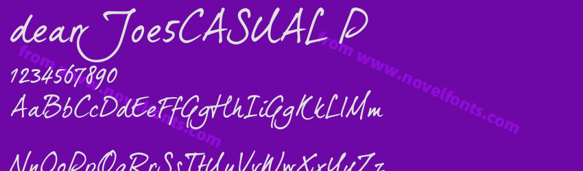 dear Joe5CASUAL PPreview dear Joe5CASUAL PPreview