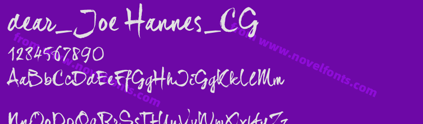 dear_ Joe Hannes_CGPreview dear_ Joe Hannes_CGPreview