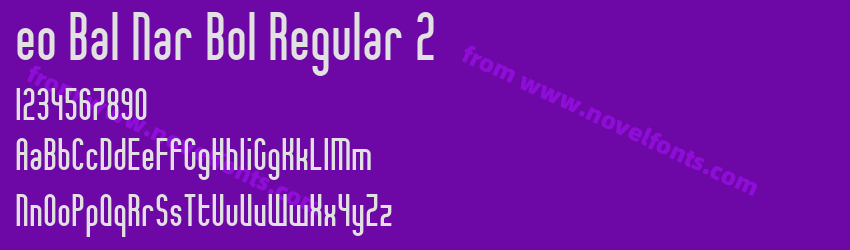 eo Bal Nar Bol Regular 2Preview eo Bal Nar Bol Regular 2Preview