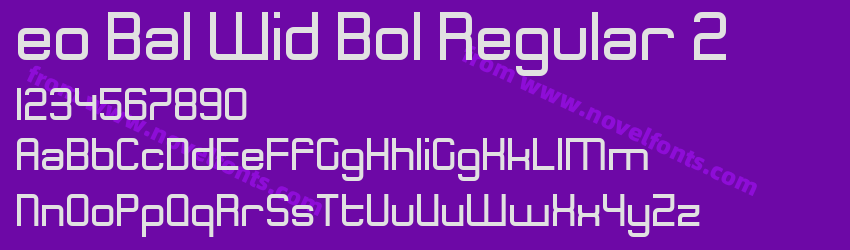 eo Bal Wid Bol Regular 2Preview eo Bal Wid Bol Regular 2Preview
