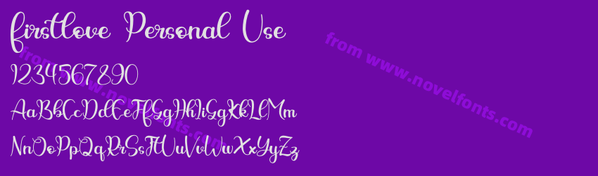 firstlove Personal UsePreview firstlove Personal UsePreview