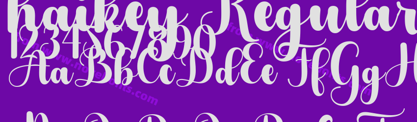 haikey RegularPreview haikey RegularPreview
