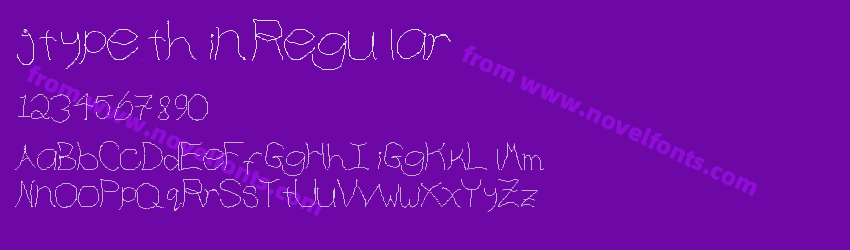 jtype thin RegularPreview jtype thin RegularPreview