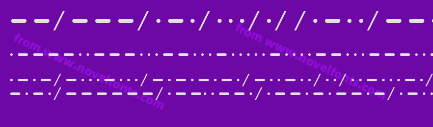 morse RegularPreview morse RegularPreview