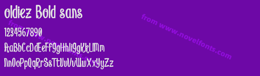 oldiez Bold sansPreview oldiez Bold sansPreview