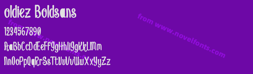 oldiez BoldsansPreview oldiez BoldsansPreview