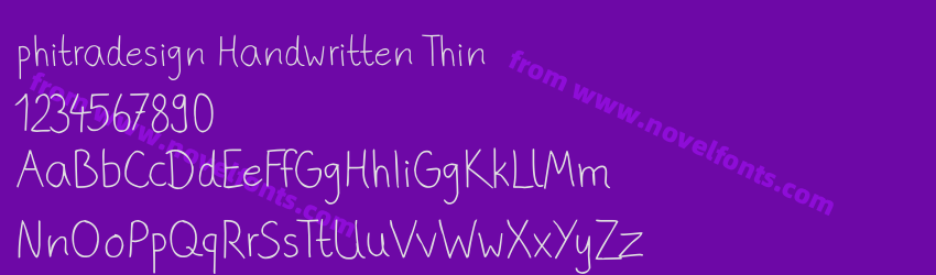 phitradesign Handwritten ThinPreview phitradesign Handwritten ThinPreview