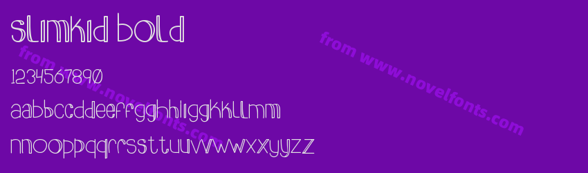 slimkid BoldPreview slimkid BoldPreview