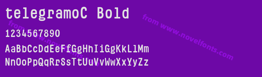 telegramoC BoldPreview telegramoC BoldPreview