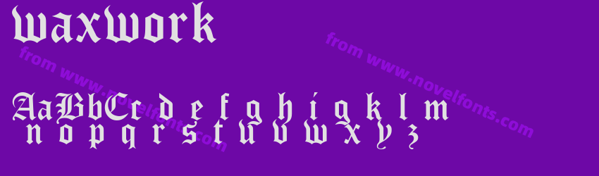 waxwork DEMOPreview waxwork DEMOPreview