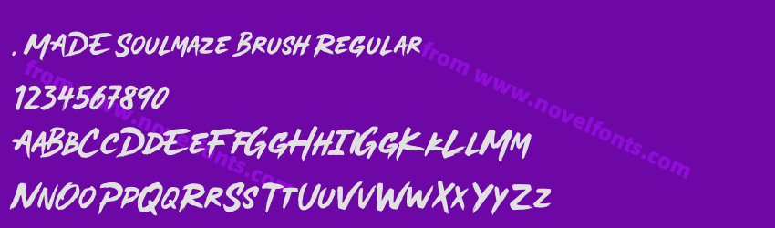 . MADE Soulmaze Brush RegularPreview . MADE Soulmaze Brush RegularPreview