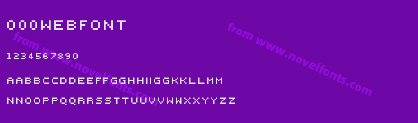 000webfontPreview 000webfontPreview