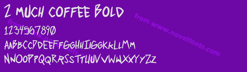2 much coffee BoldPreview